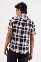 Men's Short Sleeve Shirt (Black)