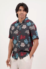 Men's Short Sleeve Shirt (Dk. Navy)
