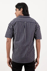 Men's Short Sleeve Shirt (Navy)