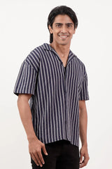 Men's Short Sleeve Shirt (Navy)