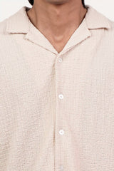 Men's Short Sleeve Shirt (Ivory)