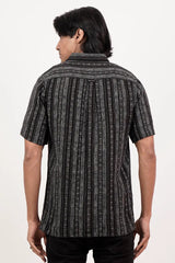 Men's Short Sleeve Shirt (Black)