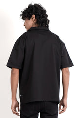 Men's Short Sleeve Shirt (Black)