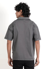 Men's Short Sleeve Shirt (Grey)