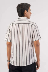 Men's Short Sleeve Shirt (White)
