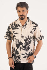 Men's Short Sleeve Shirt (Ivory)