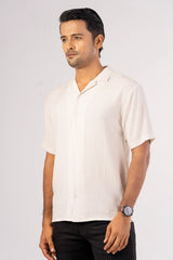 Men's Short Sleeve Shirt (Ivory)