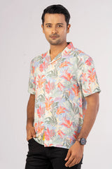 Men's Short Sleeve Shirt (Multi Printed)