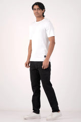 Men Sweater T-Shirt (White)