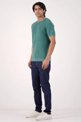 Men Sweater T-Shirt (Dk. Sage)