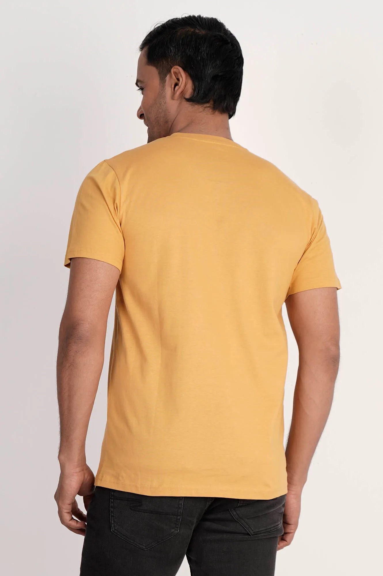 Men T-Shirt (Mustard)