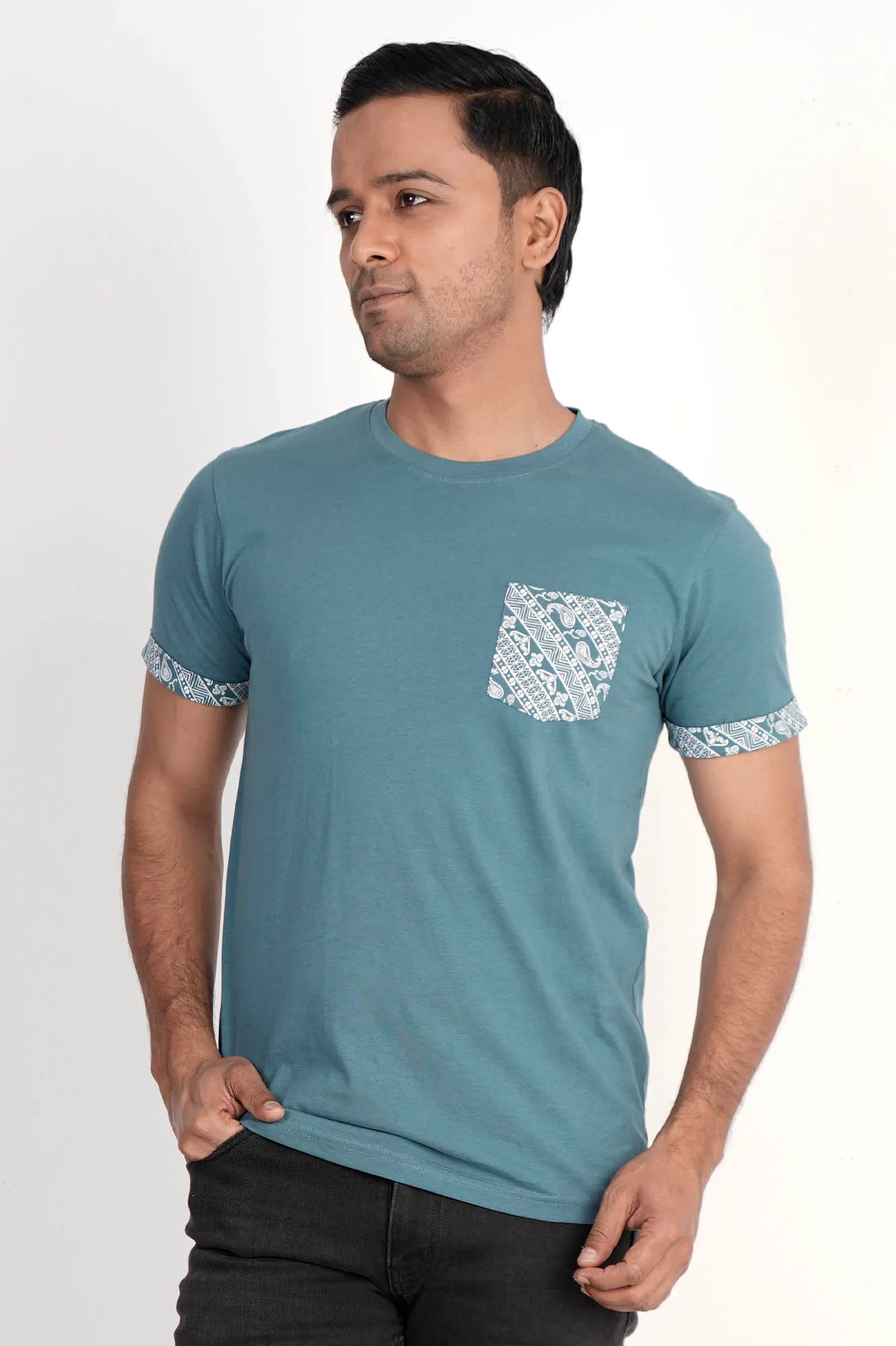 Men T-Shirt (Teal)