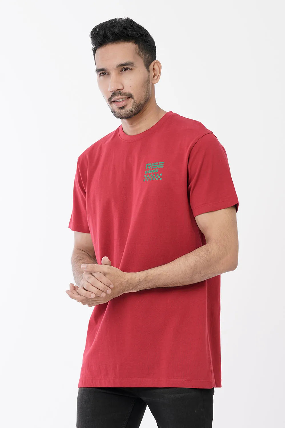 Men's T-Shirt (Dark Red)