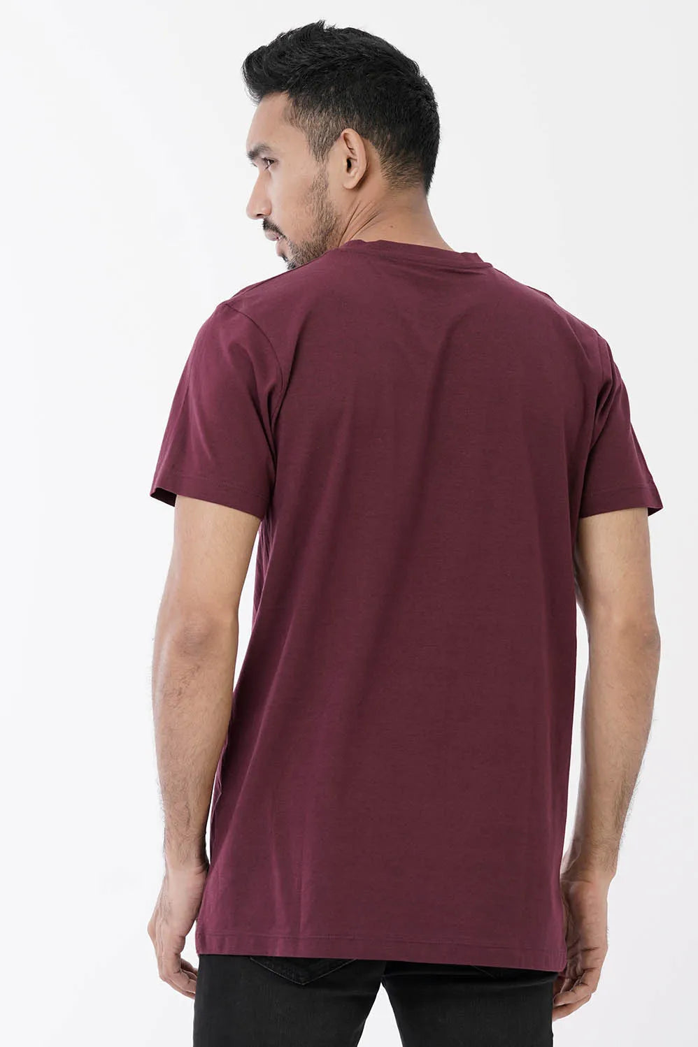 Men's T-Shirt (Burgundy)