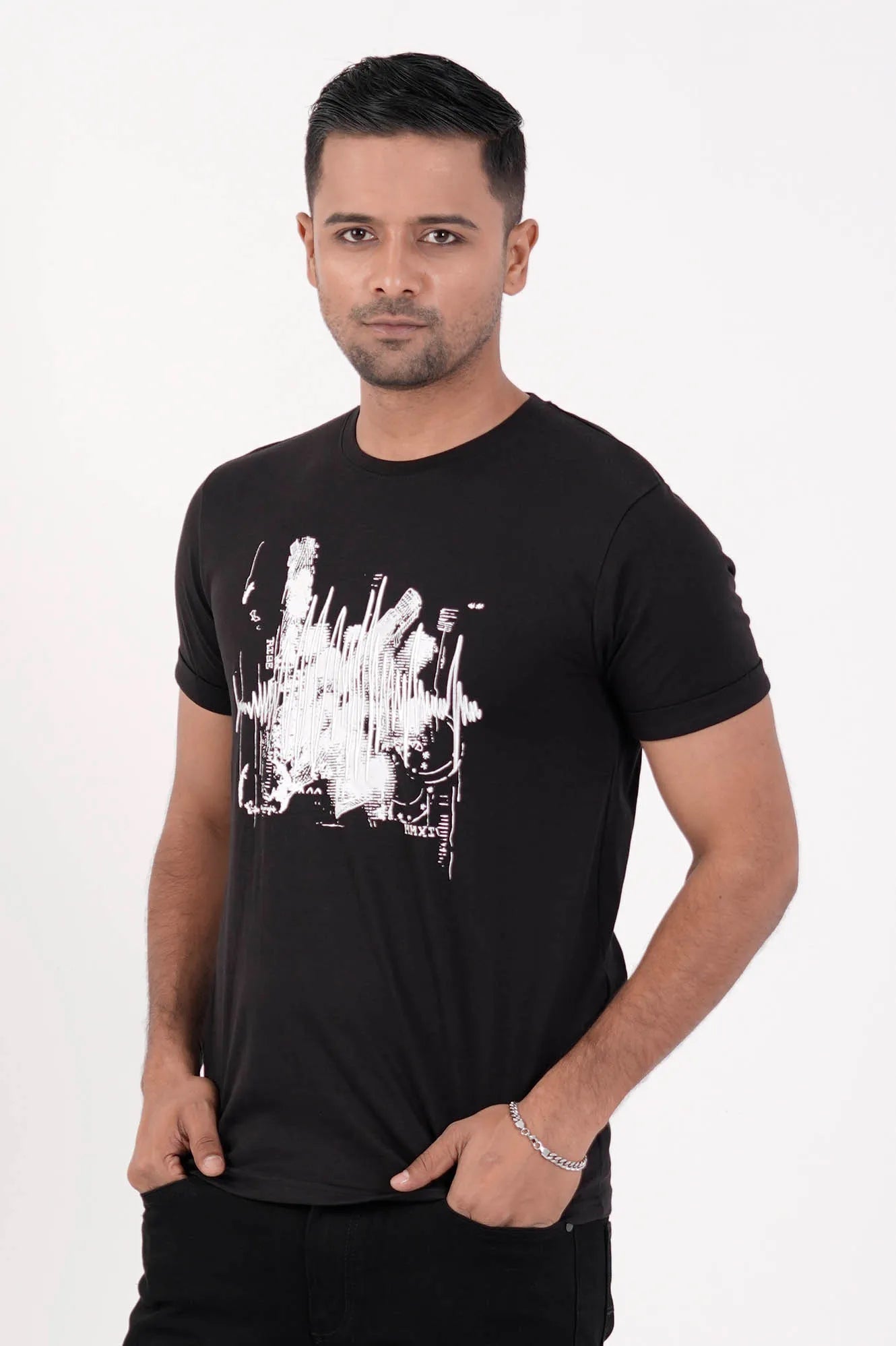 Men T-Shirt (Black)