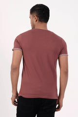 Men T-Shirt (Burnt Umber)
