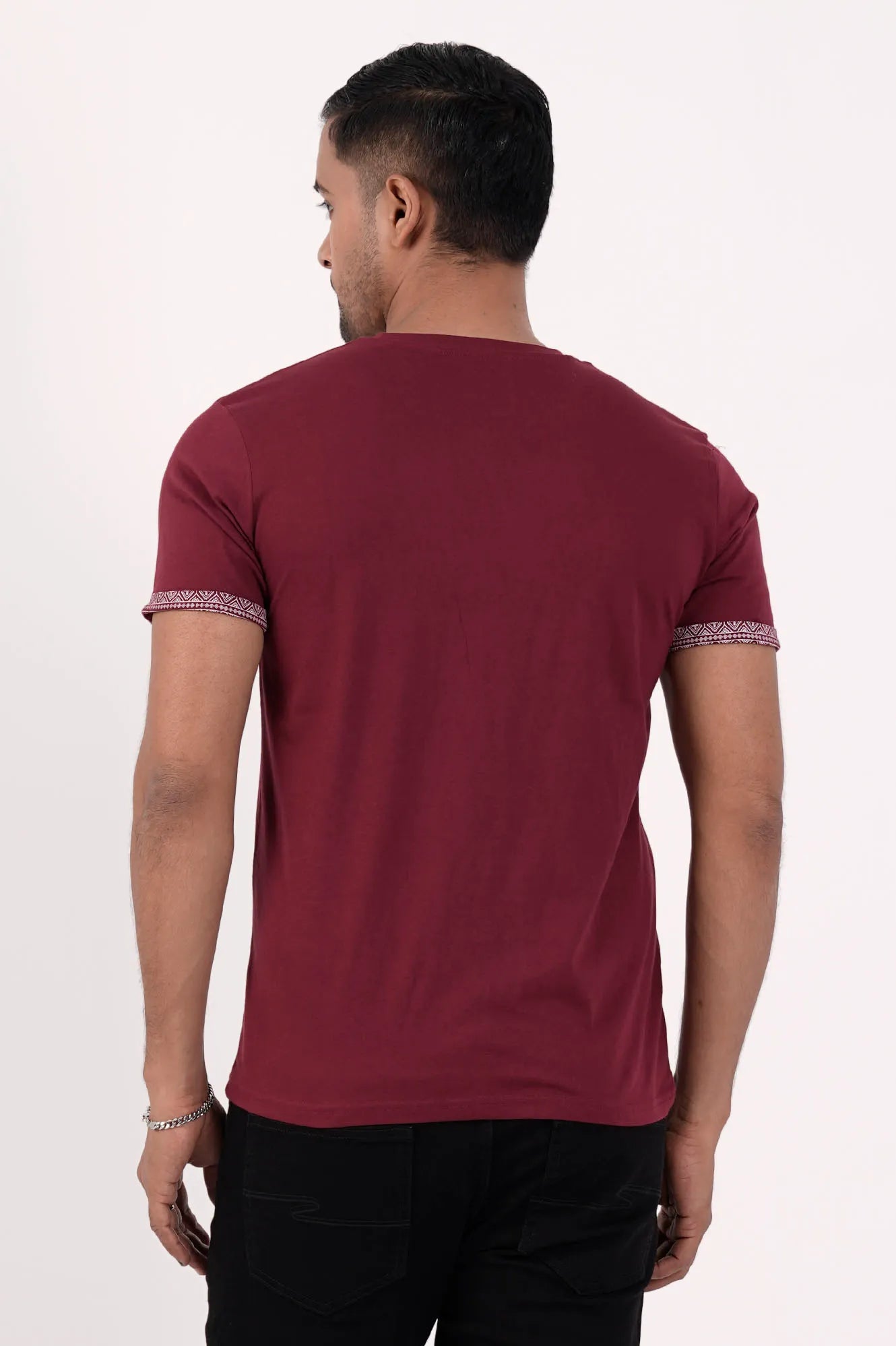 Men T-Shirt (Maroon)