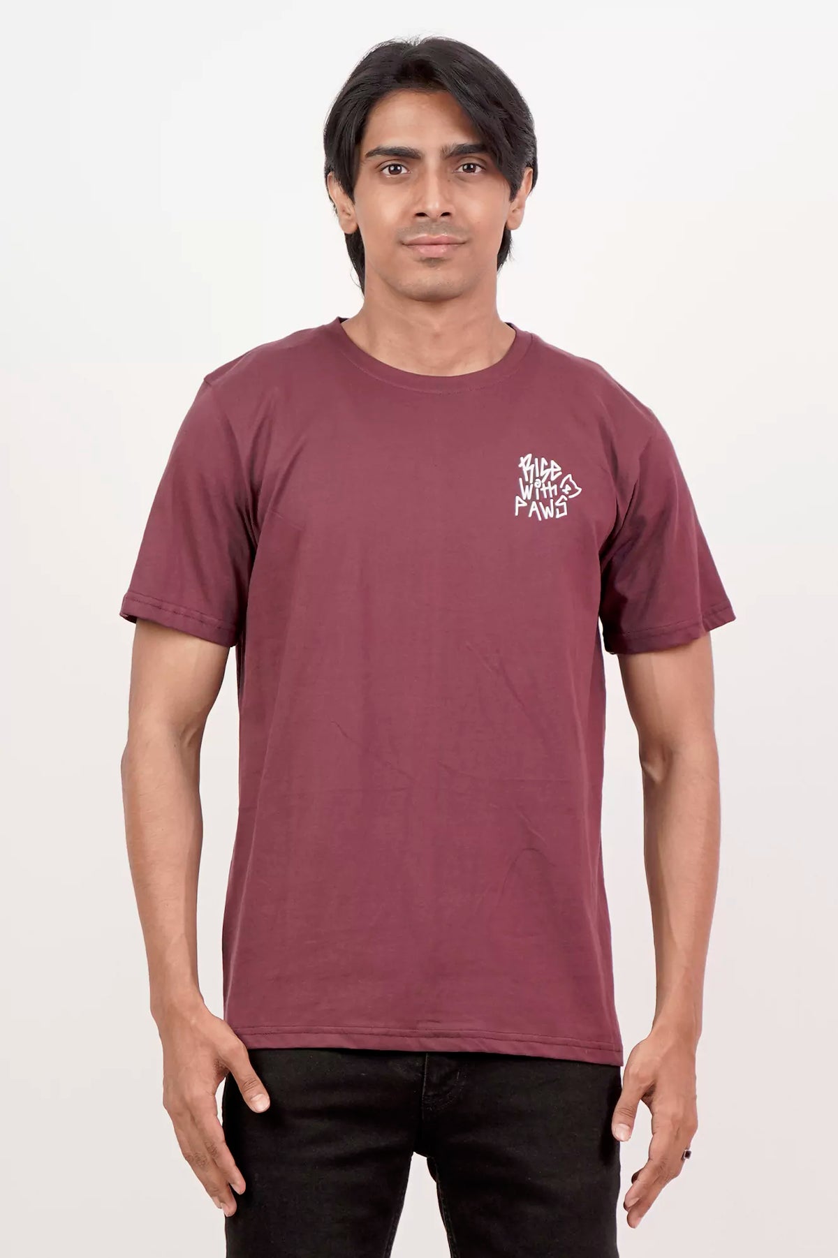 Men's T-Shirt (Burgundy)