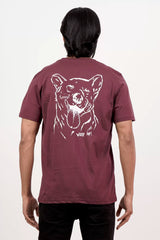 Men's T-Shirt (Burgundy)