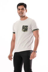 Men T-Shirt (Grey melange)