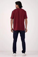 Men T-Shirt (Maroon)