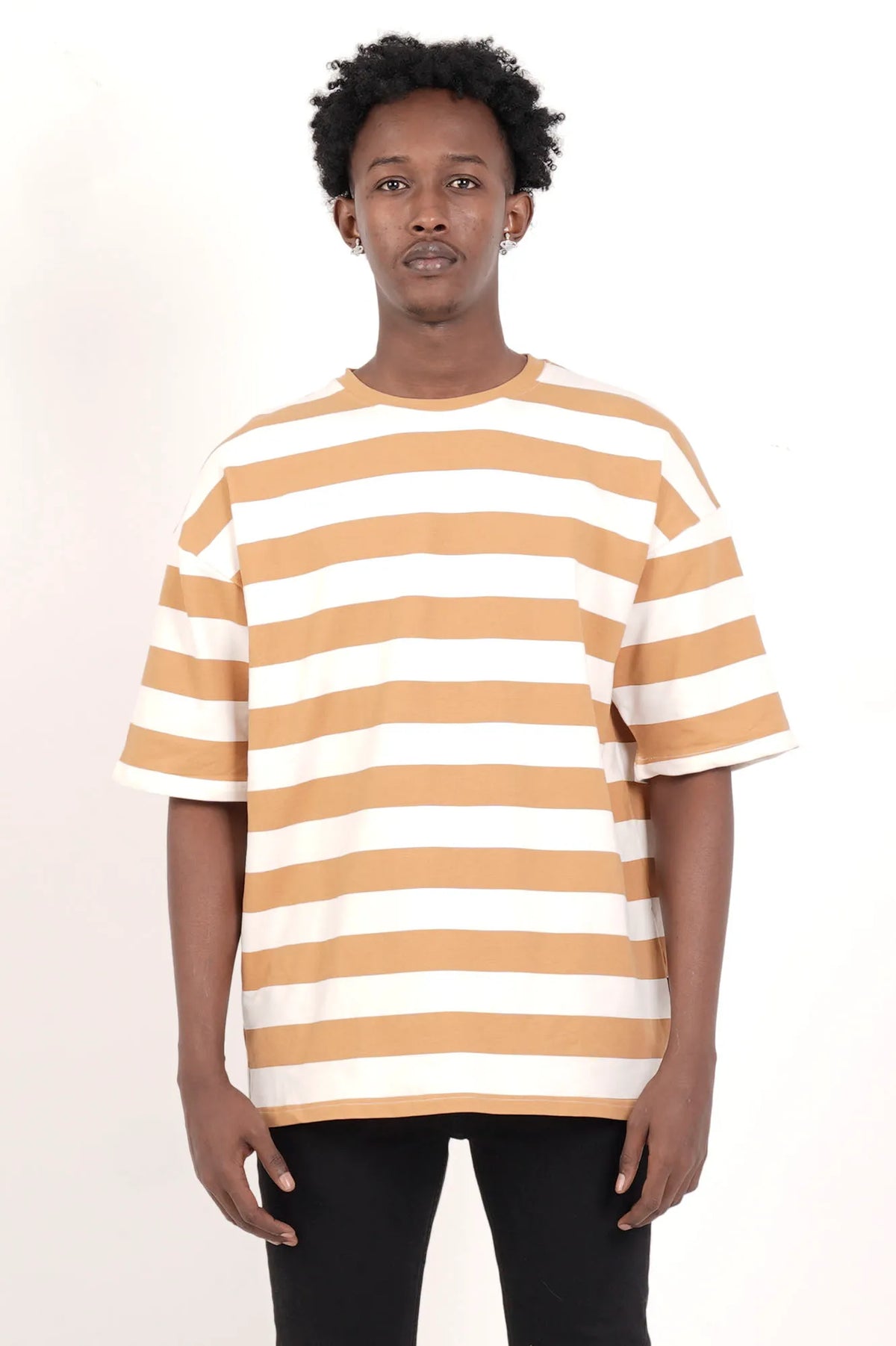 Men's T-Shirt (White Stripe)