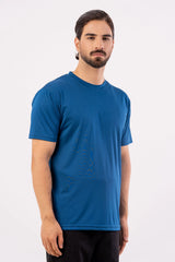 Men's T-Shirt (Peacock Blue)