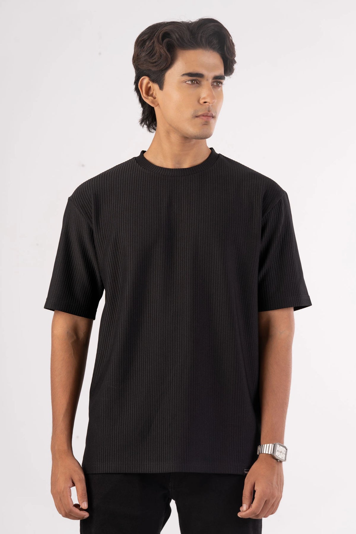Men's T-Shirt (Black Stripe B)