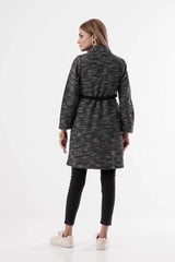 Women's Blazer (Black White)