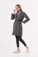 Women's Blazer (Black White)