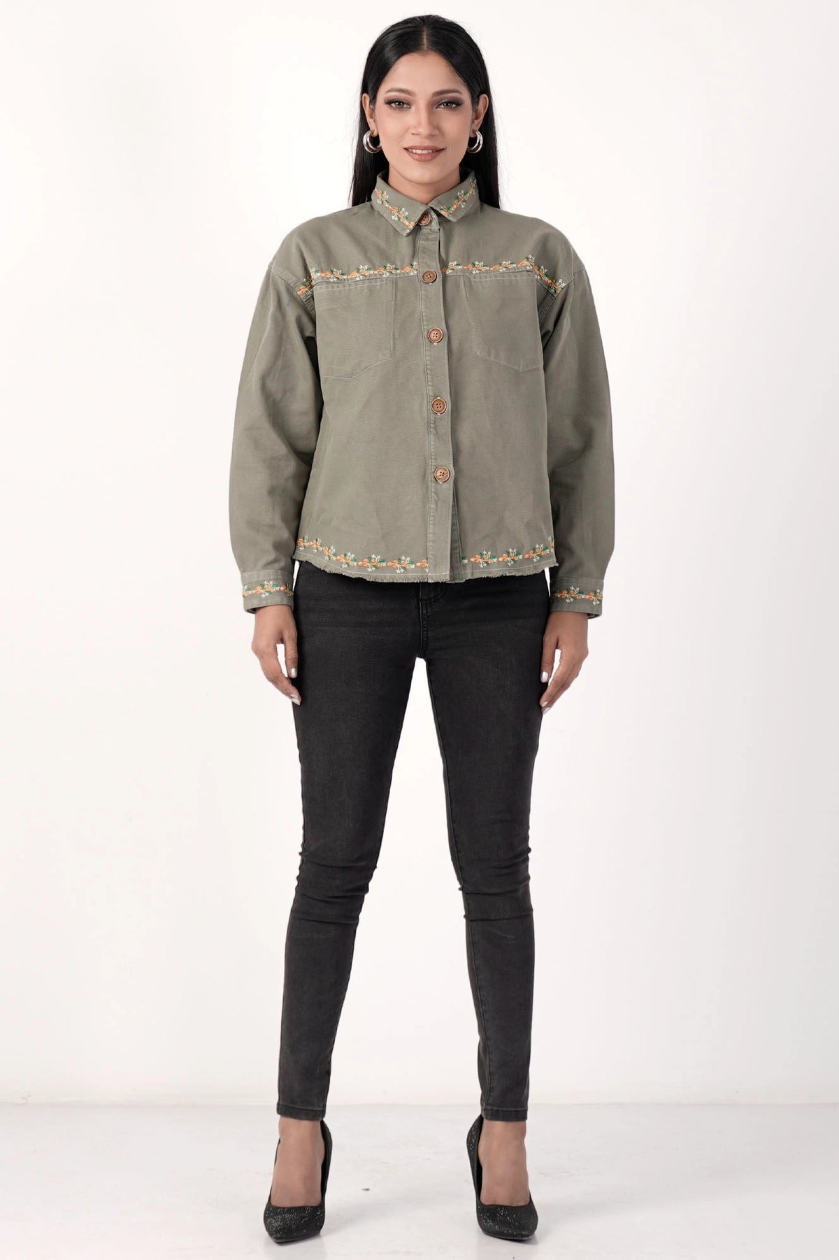 Women's Jacket (Olive)