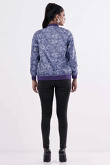 Women's Jacket (Blue Printed)