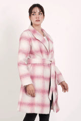 Women's Jacket (Pink Check)