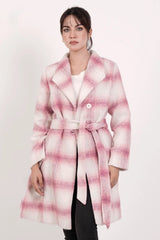 Women's Jacket (Pink Check)