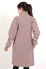 Women's Jacket (Brown Check)