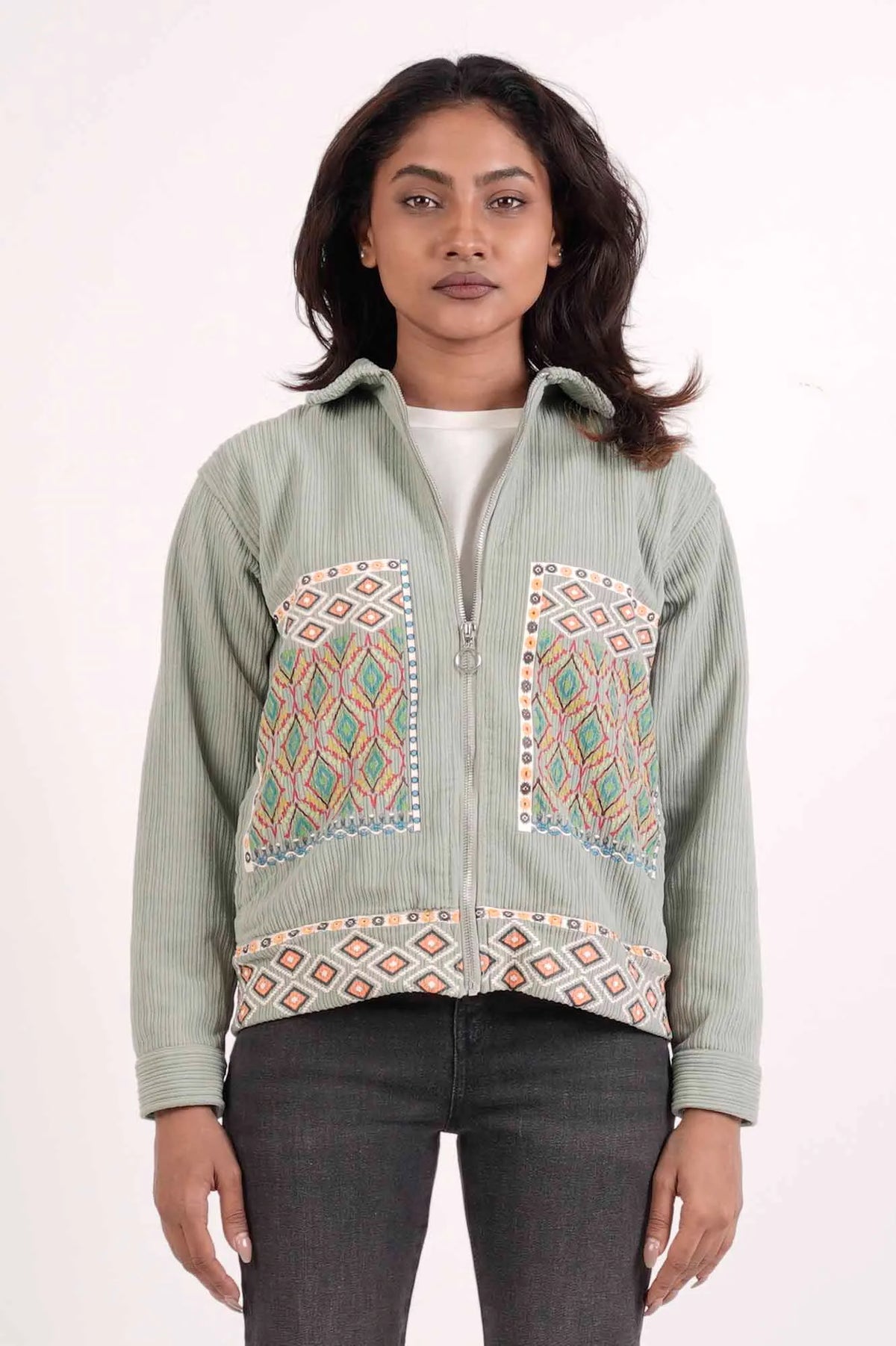 Women's Jacket (Aqua Green)