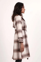Women's Jacket (Brown Check)
