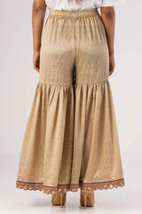 Women's Palazzo (Golden-1)