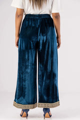 Women's Palazzo (Bluish Green)