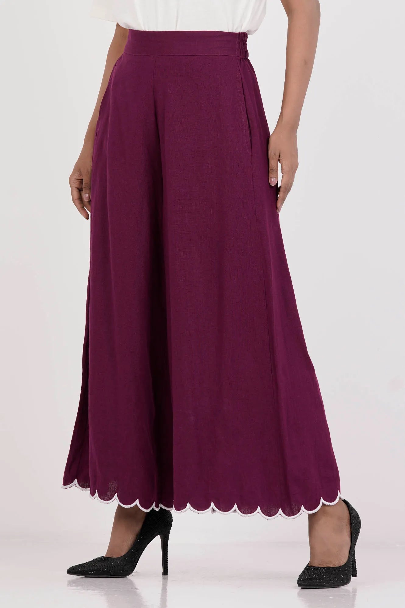 Women's Palazzo (Dk. Magenta)