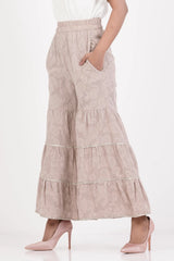 Women's Palazzo (Lt. Brown)