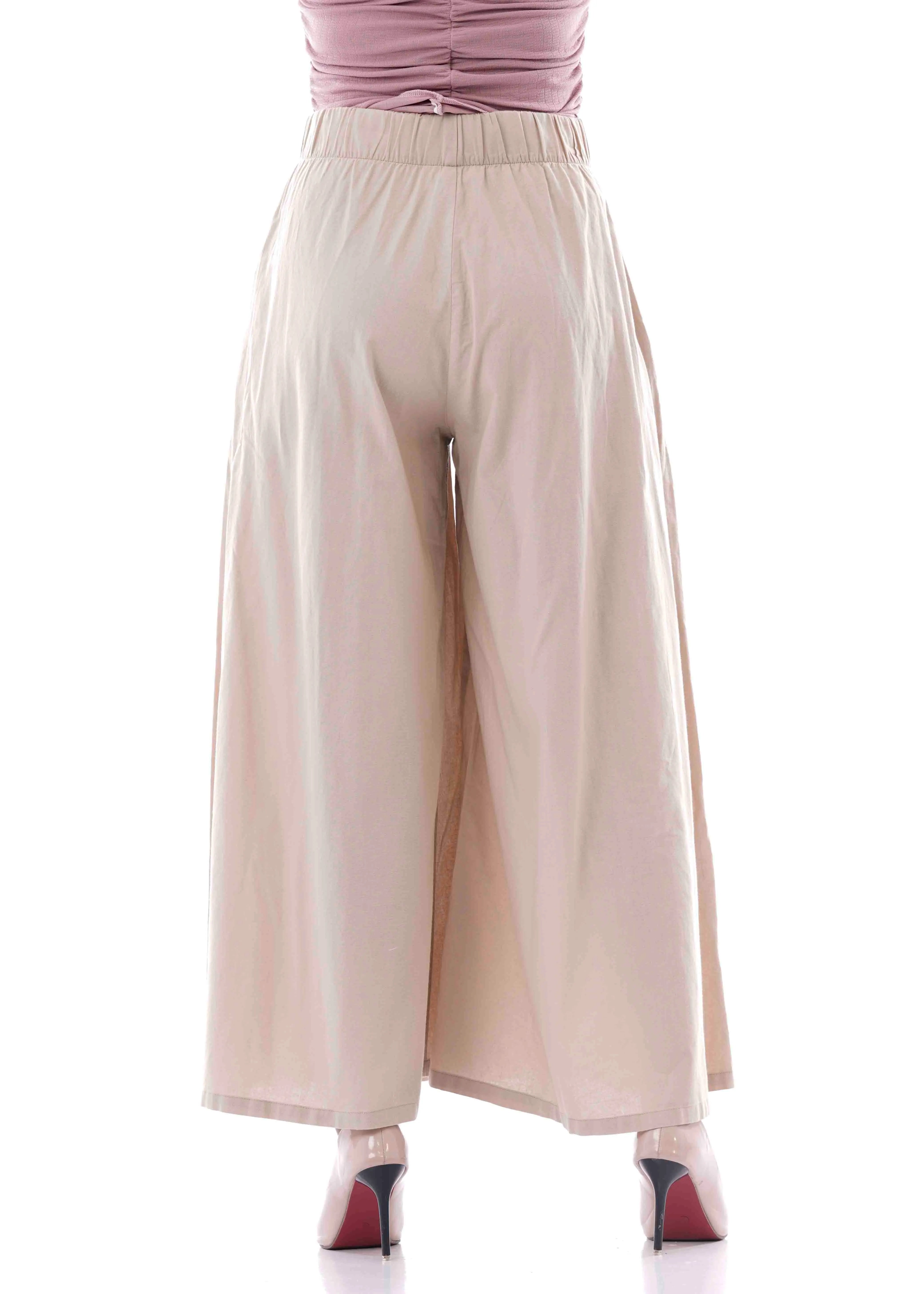 Women's Palazzo (Khaki)