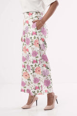 Women's Palazzo (Flower Print)