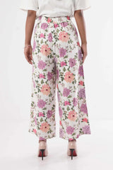 Women's Palazzo (Flower Print)