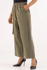 Women's Palazzo (Grey Olive)