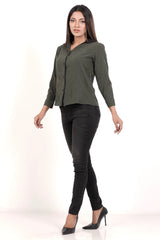 Women's Shirt (Olive Green)