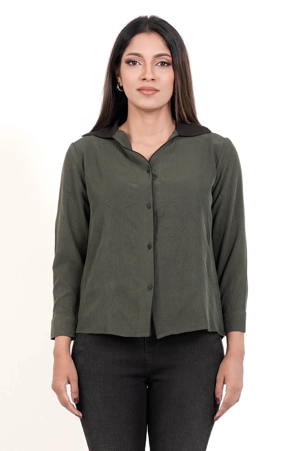Women's Shirt (Olive Green)