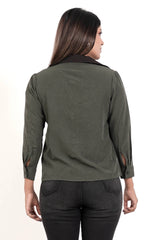 Women's Shirt (Olive Green)