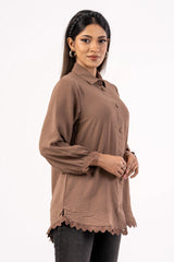 Women's Shirt (Wood Brown)