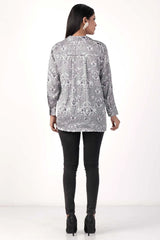 Women's Shirt (Black Printed)